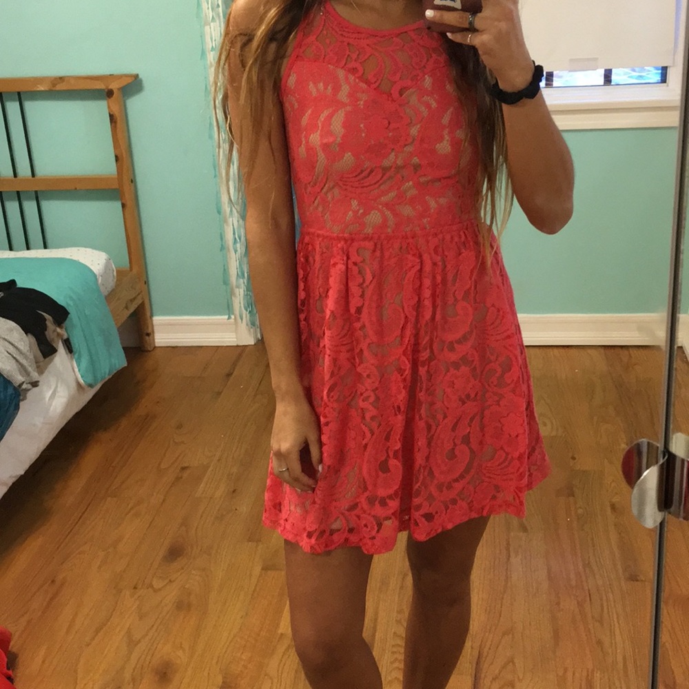 Coral Dress 🌺🌺